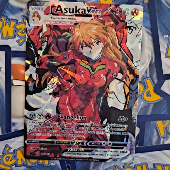 Asuka Langley Pokemon Card - Picture 1 of 7